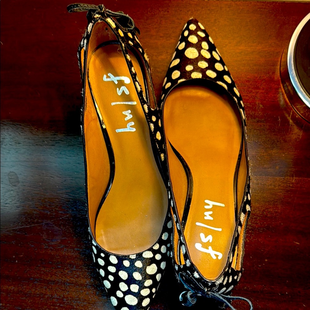 The French Sole Trance pumps polka dots